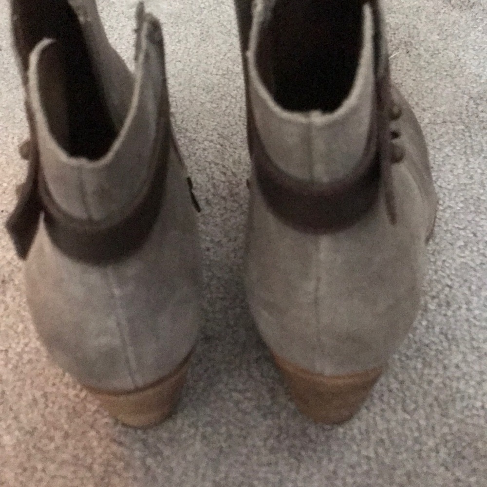 Sam Edelman gray booties - Picture 3 of 8